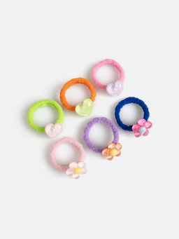 ACOOLA / Набор из 6 резинок для волос дет. Ellen разноцветный  фото 2