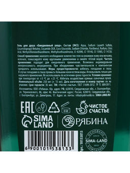 Гель для душа С 23 Февраля!, 250 мл, аромат мяты и лайма, Чистое счастье фото 4