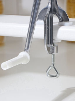 Мясорубка ручная «Советская», алюминий, 22.5×13.5 см, серебристая