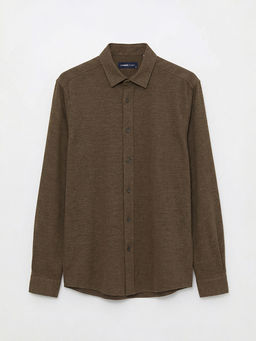 Regular Fit Erkek Dokulu G?mlek