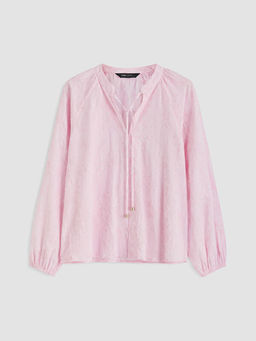 Nak??l? Oversize %100 Pamuklu Bluz