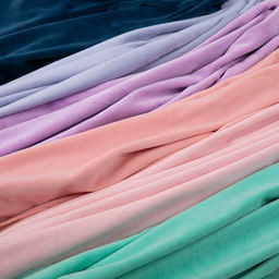 Ткань Gamma Микровелюр MCV 82% полиэстер, 10% хлопок, 8% спандекс 160 см 2 см