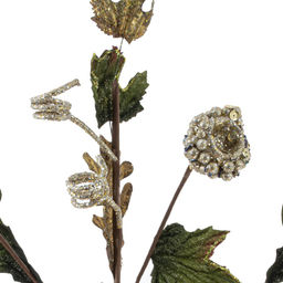 Цветок искусственный "Магнолия", L11 W11 H59 см