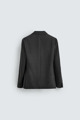 HOUNDSTOOTH TEXTURED BLAZER - Zara фото 9