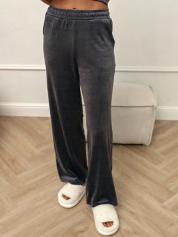 Костюм женский Кэт-1 Велюр Графит М-274К MODAMICA