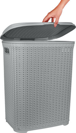 Корзина для белья "Меланж". 65л арт.LF4080