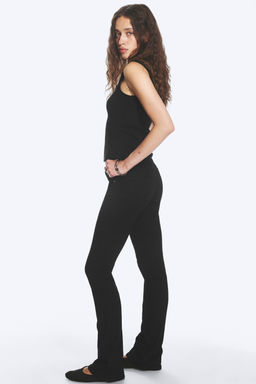 Vaqueros Luna de tiro bajo, skinny bootcut - H&m фото 5