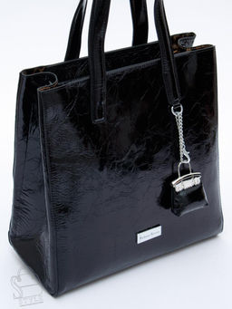 Сумка женская кожаная 91147SP black Velina Fabbaino-Safenta в Новосибирске