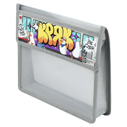 Папка для школьных тетрадей пластиковая Феникс+, арт. 72373/ 12 УТКИ В МЕТРО (полипропилен, формат А