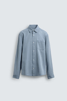 FLOWING WASHED SHIRT - Zara фото 17