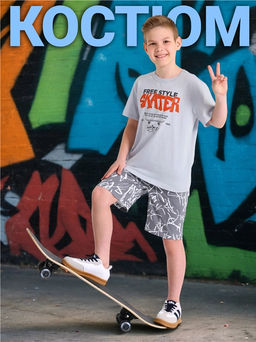 футболка+шорты 2ПФШ5777804н - Апрель фото 5