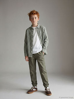 Loose Fit Erkek ?ocuk Jogger Pantolon