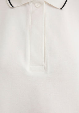 Ekru Polo Tisort - Mavi фото 7