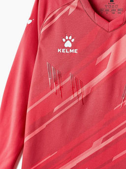 Детский комплект (лонгслив, шорты) KELME Long Sleeve Goalkeeper Suit Red