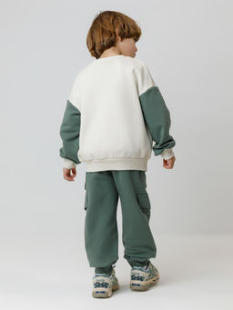 КР 400861/темно-зеленый 5611 к606 брюки для мал