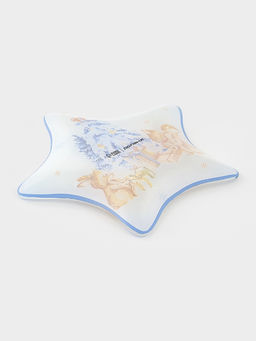 Блюдо сервировочное новогоднее Доляна Новый Год в лесу, d=15 см, стекло, белое, голубое