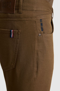 Erkek Haki Kanvas Pantolon - U.s. polo assn фото 6