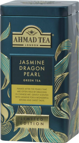 AHMAD TEA. Limited Edition. Jasmine Dragon Pearl 100 гр. жест.банка