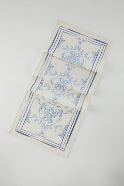 Trendyolmilla Home Beyaz-Mavi Desenli Runner 40x140cm TPHSS25RUN00007  фото 2