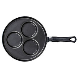 ХИТ Сковорода с антипригарным покрытием порционная д24см, h3,2см, s1,8мм Россия) - Домашняя мода фото 3