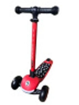 Самокат трехколесный Slider, светящиеся полиуретановые колёса и платформа, руль складной