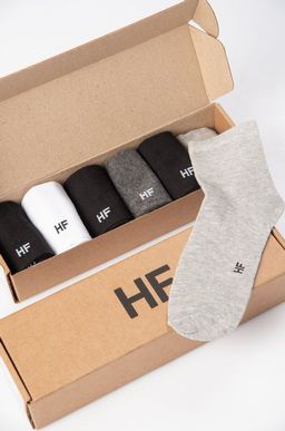 6 пар носков средней высоты в подарочной коробке Happyfox