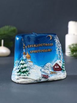 Свеча декоративная С Рождеством Христовым! 5.5118 см - Simaland фото 2