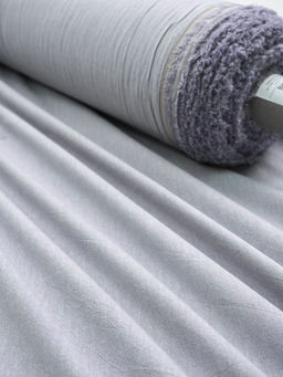 Вареный (стираный) хлопок цв.Серо-сиреневый меланж, ш.2.5м, хлопок-100%, 115гр/м.кв