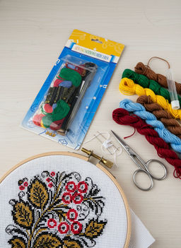 Цена за 2 шт. Набор ниток мулине OLS-262-23,,