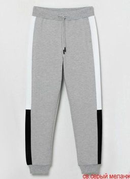 CRB wear/CWJB 70059-11 Брюки для мальчика, Светло-серый меланж/Ex.Cherubino фото 2