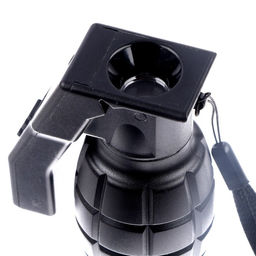 Цена за 12 шт. Лазер-фонарик бинокль на подвеске Граната, МИКС