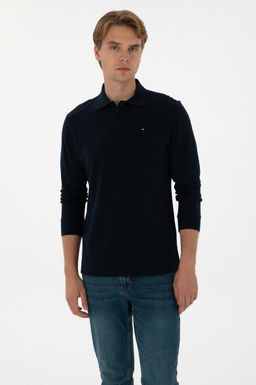 Erkek Lacivert Basic Sweatshirt Sepette S_rpriz _ndirim - U.s. polo assn фото 3