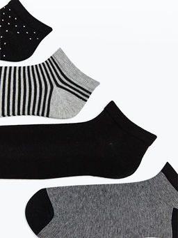 Desenli Erkek Patik ?orap 7li