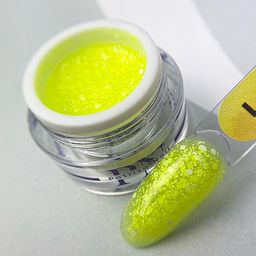 TROPIC GEL Lemon гель для дизайна c белыми шестигранниками NEW - Patrisa nail фото 2