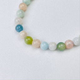 Браслет из Берилла микс - Радуга самоцветов фото 3