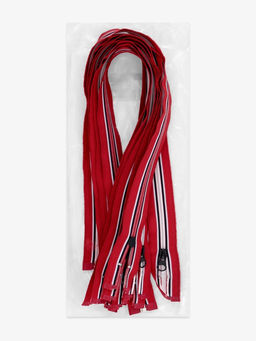 Цена за 10 шт. Молния «Спираль», №5, разъёмная, замок автомат, 60 см, красная, белая, чёрная