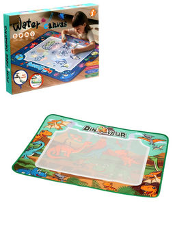 Коврик для рисования водой "Динозавры" 2 маркера