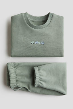 Conjunto de 2 piezas en tejido sudadera - H&m фото 5