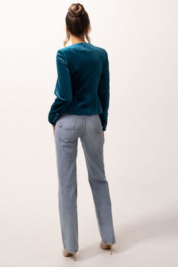 Жакет Golden Valley 36256-Р бирюзовый  фото 4