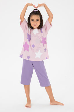 K_z _ocuk Toz Pembe Pijama Tak_m_ Sepette S_rpriz _ndirim - U.s. polo assn фото 7