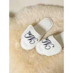 Тапочки Mrs. белые - Halluci фото 2