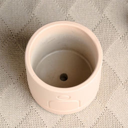 Горшок Хедвиг персиковый, 11х11х10см - Take it easy фото 4