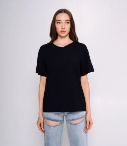 Футболка #ОКТ075004, чёрный