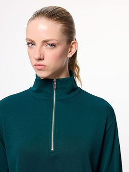 Dik Yaka Kad?n Sweatshirt