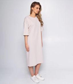 Платье #ОКТ095008, бежевый