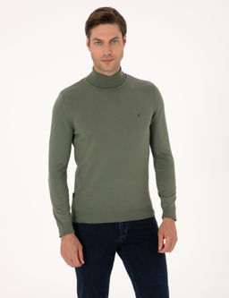Duman Slim Fit Bal_k__ Yaka Basic Triko Kazak