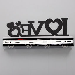 Бра Любовь LED 4000К 12 Вт черный 38?20?4 см