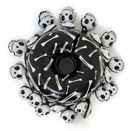 Воздушный шар фольгированный на Хэллоуин 44" «Пирамида из костей»