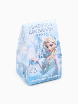 Цена за 2 шт. Бомбочка для ванны 40г в коробке, детская, Зимняя принцесса