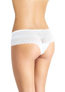 CLE BR605/3 Трусы жен.(Кружево хл) белый - Clever wear фото 2